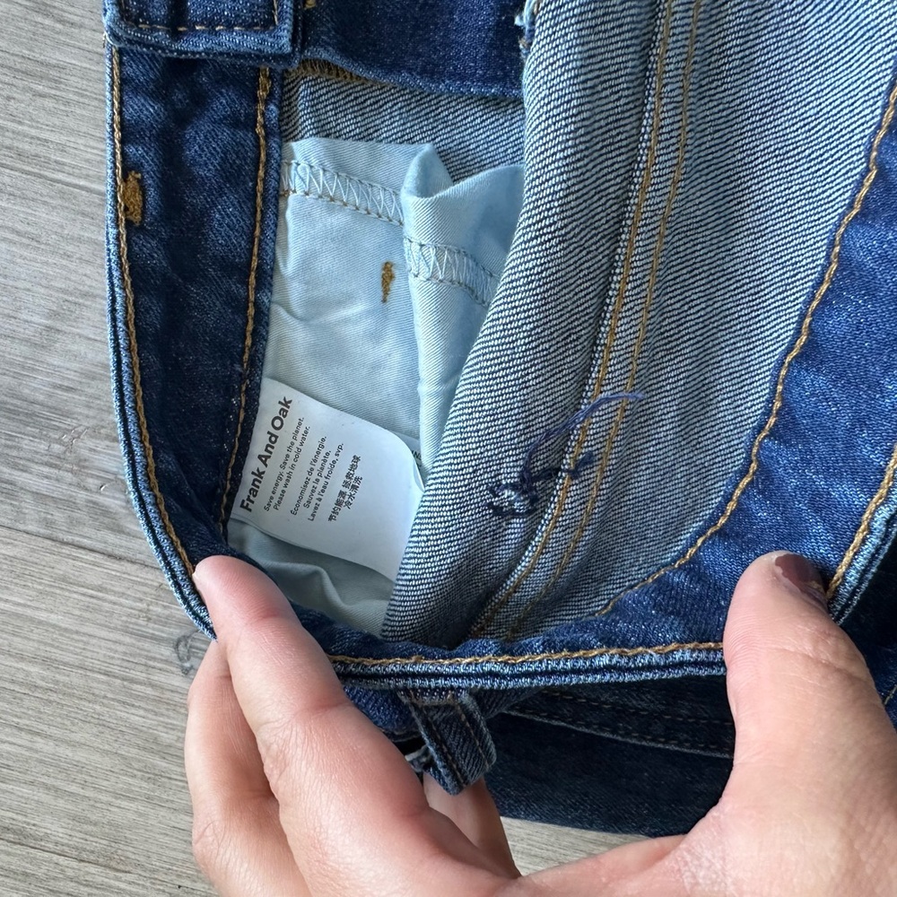 Frank & Oak‎ Joan Evase Boot Cut Jeans 28 - Picture 9 of 10
